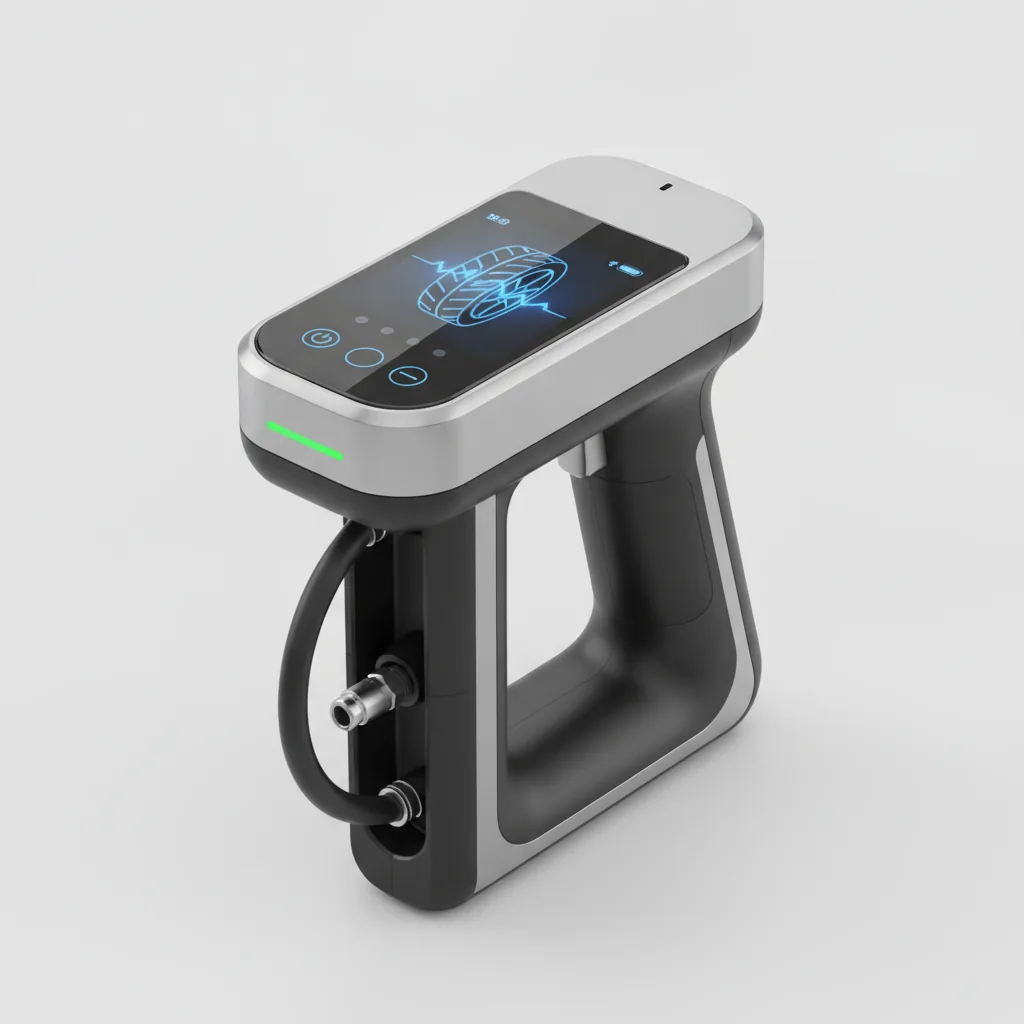 Portable Touch Screen Intelligent Electric Tire Inflator &
