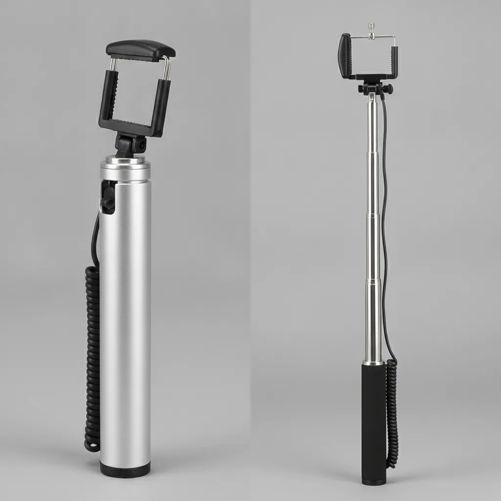 Incore Mini 3 Aluminum Wired Selfie Stick –